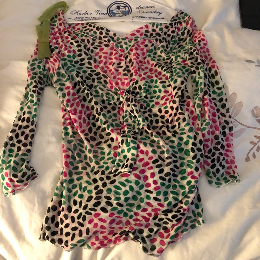 MINT DVF blouse (Size M)